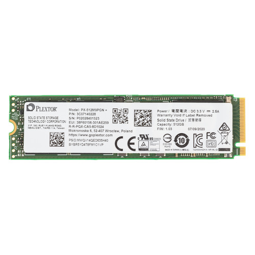 SSD накопитель Plextor M9PGN Plus PX-512M9PGN+ 512ГБ, M.2 2280, PCI-E x4, NVMe, PX-512M9PGN+
SSD накопитель Plextor M9PGN Plus PX-512M9PGN+ 512ГБ, M.2 2280, PCI-E x4, NVMe, PX-512M9PGN+