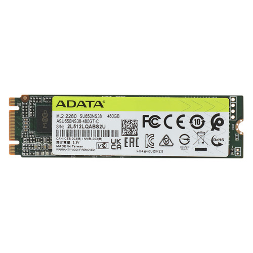 SSD накопитель A-Data Ultimate SU650 ASU650NS38-480GT-C 480ГБ, M.2 2280, SATA III, ASU650NS38-480GT-C
SSD накопитель A-Data Ultimate SU650 ASU650NS38-480GT-C 480ГБ, M.2 2280, SATA III, ASU650NS38-480GT-C