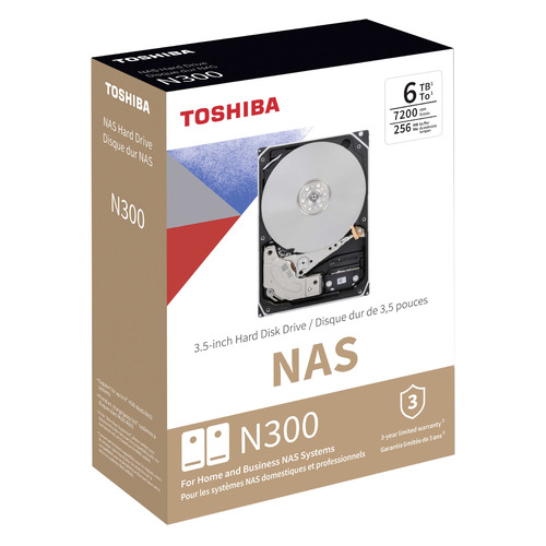 Жесткий диск Toshiba N300 HDWG160EZSTA, 6ТБ, HDD, SATA III, 3.5", RTL, HDWG160EZSTA
Жесткий диск Toshiba N300 HDWG160EZSTA, 6ТБ, HDD, SATA III, 3.5", RTL, HDWG160EZSTA