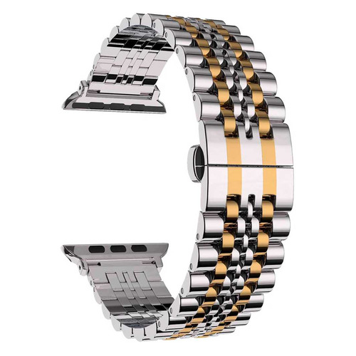 Ремешок Lyambda Castor для Apple Watch Series 3/4/5/6/SE серебристый/золотистый (DS-APG-04-40-SG), Lyambda Castor
Ремешок Lyambda Castor для Apple Watch Series 3/4/5/6/SE серебристый/золотистый (DS-APG-04-40-SG), Lyambda Castor