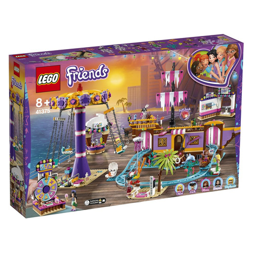 Конструктор LEGO Friends Прибрежный парк развлечений, для девочек, 41375, Прибрежный парк развлечений
Конструктор LEGO Friends Прибрежный парк развлечений, для девочек, 41375, Прибрежный парк развлечений