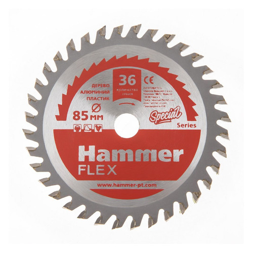 Пильный диск HAMMER Flex 205-134, универсальный, 85мм, 10мм, 1шт [549566, Flex 205-134
Пильный диск HAMMER Flex 205-134, универсальный, 85мм, 10мм, 1шт [549566, Flex 205-134