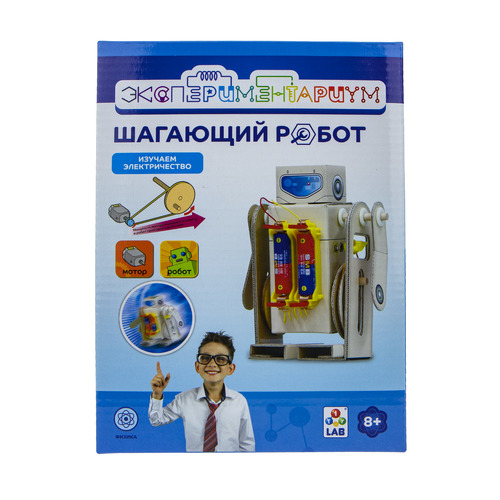 Набор для опытов 1TOY Экспериментариум Шагающий робот (Т14054), Разноцветный, Шагающий робот
Набор для опытов 1TOY Экспериментариум Шагающий робот (Т14054), Разноцветный, Шагающий робот