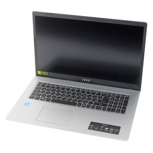 Ноутбук Acer Aspire 5 A517-52-3340, 17.3", IPS, Intel Core i3 1115G4 3.0ГГц, 8ГБ, 1000ГБ, 128ГБ SSD, Intel UHD Graphics , Endless, NX.A5DER.006, серебристый, A517-52-3340
Ноутбук Acer Aspire 5 A517-52-3340, 17.3", IPS, Intel Core i3 1115G4 3.0ГГц, 8ГБ, 1000ГБ, 128ГБ SSD, Intel UHD Graphics , Endless, NX.A5DER.006, серебристый, A517-52-3340