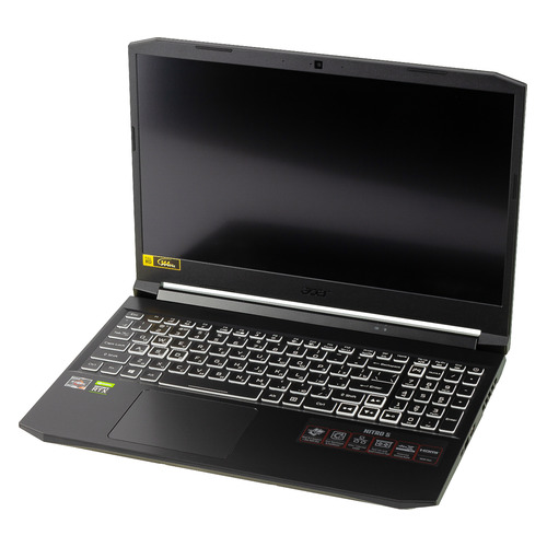 Ноутбук Acer Nitro 5 AN515-45-R7Z5, 15.6", IPS, AMD Ryzen 7 5800H 3.2ГГц, 16ГБ, 1ТБ SSD, NVIDIA GeForce RTX 3070 для ноутбуков - 8192 Мб, Windows 10 Home, NH.QBRER.005, черный, AN515-45-R7Z5
Ноутбук Acer Nitro 5 AN515-45-R7Z5, 15.6", IPS, AMD Ryzen 7 5800H 3.2ГГц, 16ГБ, 1ТБ SSD, NVIDIA GeForce RTX 3070 для ноутбуков - 8192 Мб, Windows 10 Home, NH.QBRER.005, черный, AN515-45-R7Z5