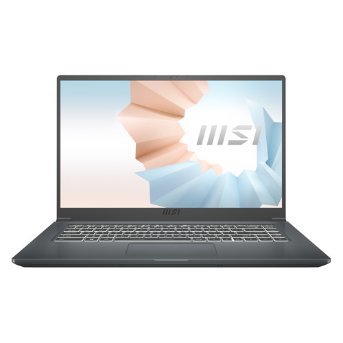 Ноутбук MSI Modern 15 A11SBU-476RU, 15.6", IPS, Intel Core i7 1165G7 2.8ГГц, 8ГБ, 512ГБ SSD, NVIDIA GeForce MX450 - 2048 Мб, Windows 10 Home, 9S7-155266-476, серый, Modern 15 A11SBU-476RU
Ноутбук MSI Modern 15 A11SBU-476RU, 15.6", IPS, Intel Core i7 1165G7 2.8ГГц, 8ГБ, 512ГБ SSD, NVIDIA GeForce MX450 - 2048 Мб, Windows 10 Home, 9S7-155266-476, серый, Modern 15 A11SBU-476RU
