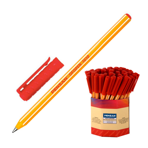 Ручка шариков. Pensan Officepen 1010 (1010/60RED) желтый d=1мм кор.карт. 1стерж. игловидный пиш. нак 60 шт./кор., Officepen 1010
Ручка шариков. Pensan Officepen 1010 (1010/60RED) желтый d=1мм кор.карт. 1стерж. игловидный пиш. нак 60 шт./кор., Officepen 1010