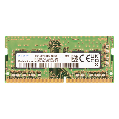 Модуль памяти Samsung M471A1K43EB1-CWE DDR4 - 8ГБ 3200, SO-DIMM, OEM, original, M471A1K43EB1-CWE
Модуль памяти Samsung M471A1K43EB1-CWE DDR4 - 8ГБ 3200, SO-DIMM, OEM, original, M471A1K43EB1-CWE
