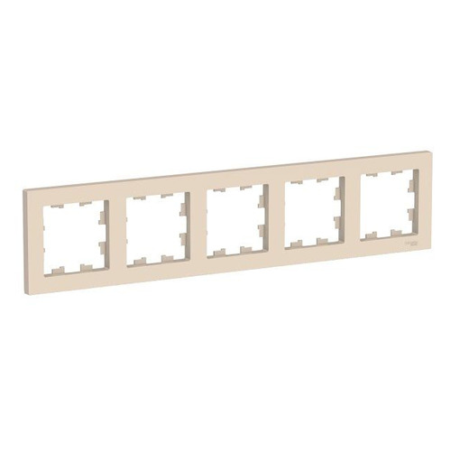 Рамка Schneider Electric AtlasDesign ATN000205 наклад. 5x гориз.мон. термопласт бежевый, ATN000205
Рамка Schneider Electric AtlasDesign ATN000205 наклад. 5x гориз.мон. термопласт бежевый, ATN000205