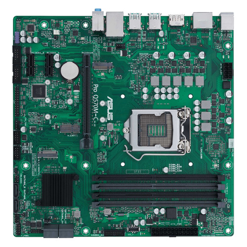Материнская плата ASUS PRO Q570M-C/CSM, LGA 1200, Intel Q570, mATX, Ret, PRO Q570M-C/CSM
Материнская плата ASUS PRO Q570M-C/CSM, LGA 1200, Intel Q570, mATX, Ret, PRO Q570M-C/CSM