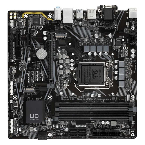 Материнская плата Gigabyte B560M DS3H, LGA 1200, Intel B560, mATX, Ret, B560M DS3H
Материнская плата Gigabyte B560M DS3H, LGA 1200, Intel B560, mATX, Ret, B560M DS3H