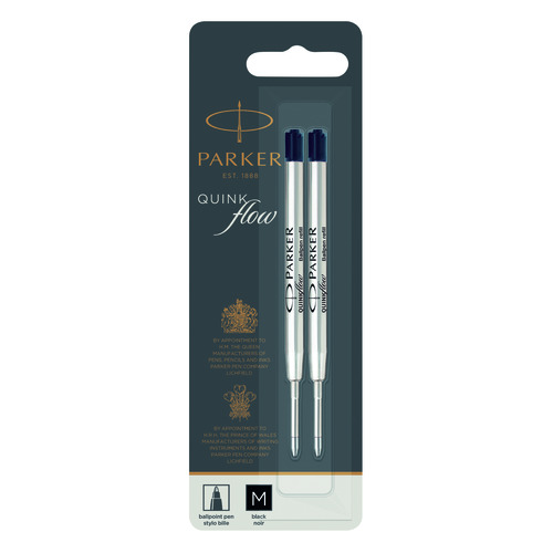 Стержень шариковый Parker QuinkFlow Z08 (1950372) M 1мм черные чернила блистер (2шт), Z08
Стержень шариковый Parker QuinkFlow Z08 (1950372) M 1мм черные чернила блистер (2шт), Z08