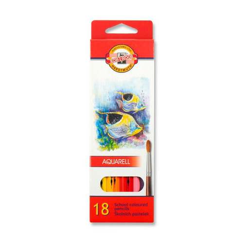 Карандаши Koh-i-Noor Fish 3717 3717018004KSRU, шестигранный, дерево, 18 цв., коробка картонная, Fish 3717
Карандаши Koh-i-Noor Fish 3717 3717018004KSRU, шестигранный, дерево, 18 цв., коробка картонная, Fish 3717