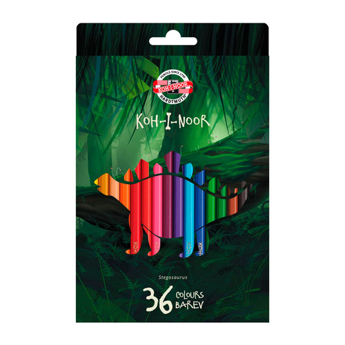 Карандаши Koh-i-Noor Dino 3595 3595036007KSRU, 36 цв., коробка европодвес, Dino 3595
Карандаши Koh-i-Noor Dino 3595 3595036007KSRU, 36 цв., коробка европодвес, Dino 3595