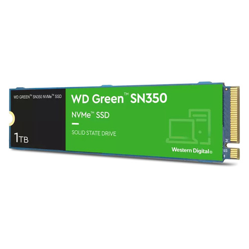 SSD накопитель WD Green SN350 WDS100T3G0C 1ТБ, M.2 2280, PCI-E x4, NVMe, WDS100T3G0C
SSD накопитель WD Green SN350 WDS100T3G0C 1ТБ, M.2 2280, PCI-E x4, NVMe, WDS100T3G0C
