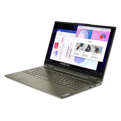 Ноутбук-трансформер Lenovo Yoga 7 15ITL5, 15.6", IPS, Intel Core i5 1135G7, Intel Evo 2.4ГГц, 16ГБ, 512ГБ SSD, Intel Iris Xe graphics , Windows 11 Home, 82BJ00DARU, темно-зеленый, 7 15ITL5
Ноутбук-трансформер Lenovo Yoga 7 15ITL5, 15.6", IPS, Intel Core i5 1135G7, Intel Evo 2.4ГГц, 16ГБ, 512ГБ SSD, Intel Iris Xe graphics , Windows 11 Home, 82BJ00DARU, темно-зеленый, 7 15ITL5