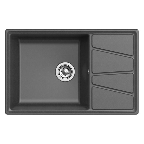 Кухонная мойка GRANFEST Vertex GF-V-780L, искусственный мрамор, 50см х 78см, графит, GF-V-780L
Кухонная мойка GRANFEST Vertex GF-V-780L, искусственный мрамор, 50см х 78см, графит, GF-V-780L