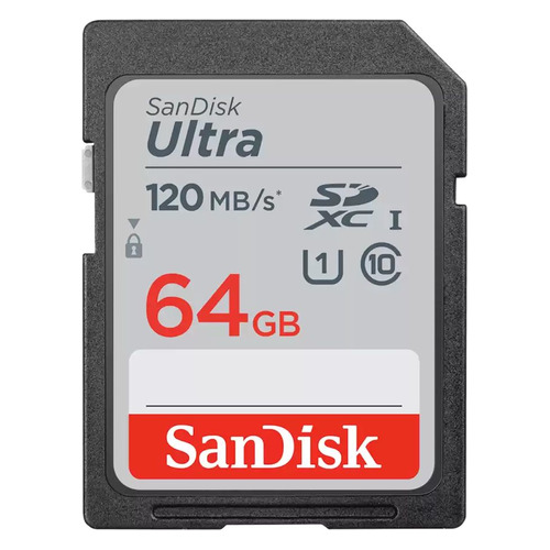 Карта памяти SDXC UHS-I U1 Sandisk Ultra 64 ГБ, 120 МБ/с, Class 10, SDSDUN4-064G-GN6IN, 1 шт., SDSDUN4-064G-GN6IN
Карта памяти SDXC UHS-I U1 Sandisk Ultra 64 ГБ, 120 МБ/с, Class 10, SDSDUN4-064G-GN6IN, 1 шт., SDSDUN4-064G-GN6IN