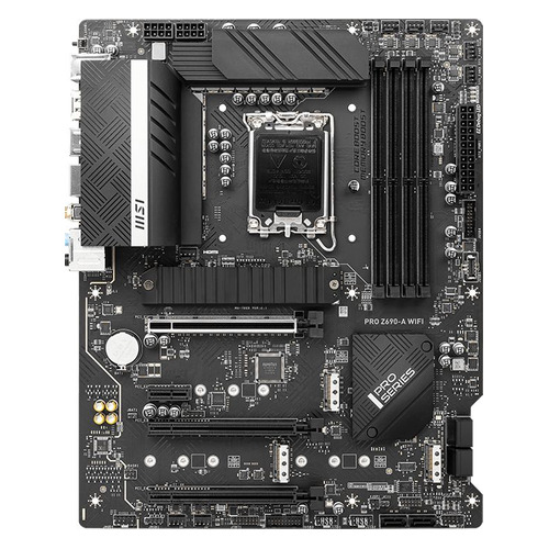 Материнская плата MSI PRO Z690-A WIFI, LGA 1700, Intel Z690, ATX, Ret, PRO Z690-A WIFI
Материнская плата MSI PRO Z690-A WIFI, LGA 1700, Intel Z690, ATX, Ret, PRO Z690-A WIFI