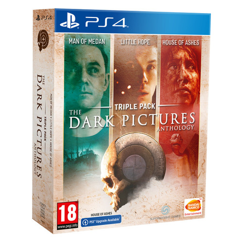 Игра PlayStation The Dark Pictures. Triple Pack, русская версия, для PlayStation 4, The Dark Pictures. Triple Pack
Игра PlayStation The Dark Pictures. Triple Pack, русская версия, для PlayStation 4, The Dark Pictures. Triple Pack