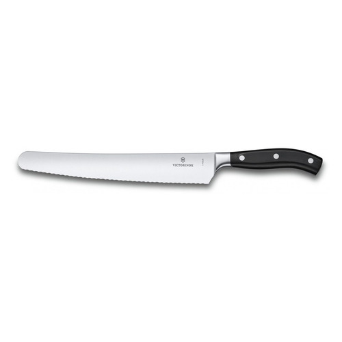 Нож кухонный Victorinox Grand Maitre (7.7433.26G) кованый универсальный для хлеба лезв.260мм серрейт, Черный, Grand Maitre
Нож кухонный Victorinox Grand Maitre (7.7433.26G) кованый универсальный для хлеба лезв.260мм серрейт, Черный, Grand Maitre