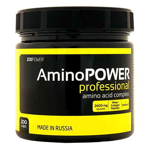 Аминокислотный комплекс XXI POWER Амино Пауэр, капсулы, 200шт, без вкуса, Амино Пауэр
Аминокислотный комплекс XXI POWER Амино Пауэр, капсулы, 200шт, без вкуса, Амино Пауэр