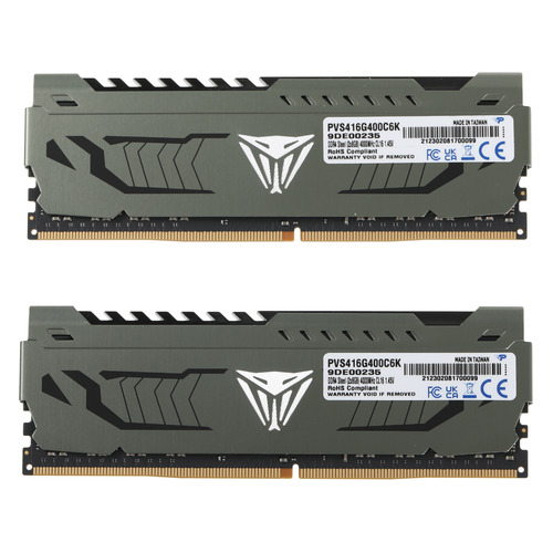 Модуль памяти Patriot Viper Steel PVS416G400C6K DDR4 - 2x 8ГБ 4000, DIMM, Ret, PVS416G400C6K
Модуль памяти Patriot Viper Steel PVS416G400C6K DDR4 - 2x 8ГБ 4000, DIMM, Ret, PVS416G400C6K