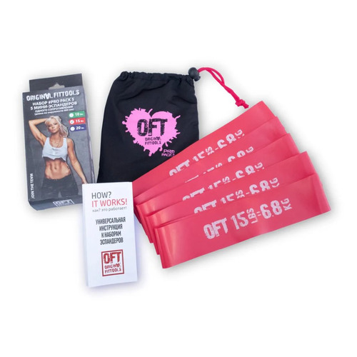 Набор эспандеров Original FitTools FT-PP для разных групп мышц красный (FT-PP15), FT-PP
Набор эспандеров Original FitTools FT-PP для разных групп мышц красный (FT-PP15), FT-PP