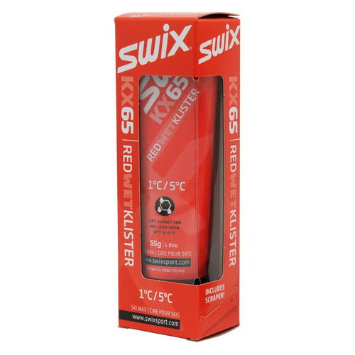 Мазь Swix KX65 Wet Klister держан. для б.лыж темп.:+1/+5 жидк. 55гр красный (KX65), KX65 Wet Klister
Мазь Swix KX65 Wet Klister держан. для б.лыж темп.:+1/+5 жидк. 55гр красный (KX65), KX65 Wet Klister
