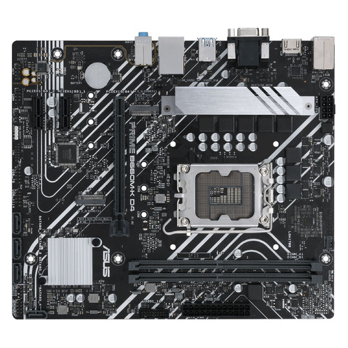 Материнская плата ASUS PRIME B660M-K D4, LGA 1700, Intel B660, mATX, Ret, PRIME B660M-K D4
Материнская плата ASUS PRIME B660M-K D4, LGA 1700, Intel B660, mATX, Ret, PRIME B660M-K D4