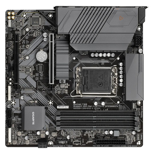 Материнская плата GIGABYTE B660M GAMING X DDR4, LGA 1700, Intel B660, mATX, Ret, B660M GAMING X DDR4
Материнская плата GIGABYTE B660M GAMING X DDR4, LGA 1700, Intel B660, mATX, Ret, B660M GAMING X DDR4