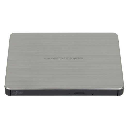 Оптический привод DVD-RW LG GP60NS60, внешний, USB, серебристый + черный, Ret Оптический привод DVD-RW LG GP60NS60, внешний, USB, серебристый + черный, Ret