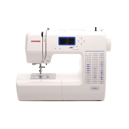 все цены на Швейная машина JANOME 9953 белый онлайн
