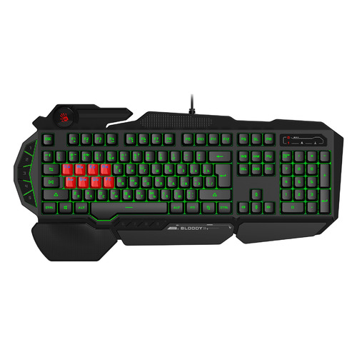 Клавиатура A4TECH Bloody B318, USB, c подставкой для запястий, черный, Bloody B318
Клавиатура A4TECH Bloody B318, USB, c подставкой для запястий, черный, Bloody B318