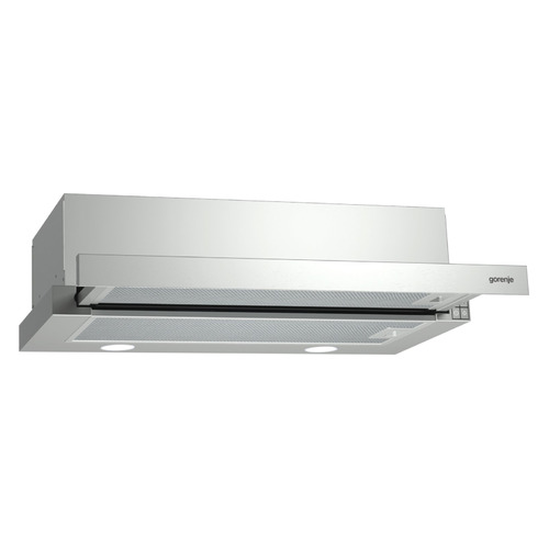 Вытяжка встраиваемая Gorenje BHP623E12X нержавеющая сталь управление: кнопочное (1 мотор) Вытяжка встраиваемая Gorenje BHP623E12X нержавеющая сталь управление: кнопочное (1 мотор)
