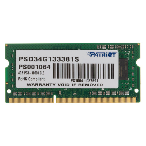 Модуль памяти PATRIOT Viper 3 PV38G213C1K DDR3 - 2x 4Гб 2133, DIMM, Ret PATRIOT