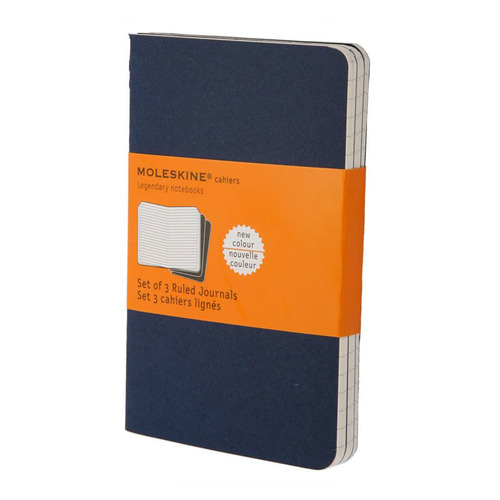 Блокнот Moleskine CAHIER JOURNAL POCKET 90x140мм обложка картон 64стр. линейка синий индиго (3шт)
Блокнот Moleskine CAHIER JOURNAL POCKET 90x140мм обложка картон 64стр. линейка синий индиго (3шт)