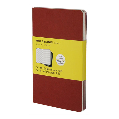 Блокнот Moleskine CAHIER JOURNAL POCKET 90x140мм обложка картон 64стр. клетка клюквенный (3шт)
Блокнот Moleskine CAHIER JOURNAL POCKET 90x140мм обложка картон 64стр. клетка клюквенный (3шт)