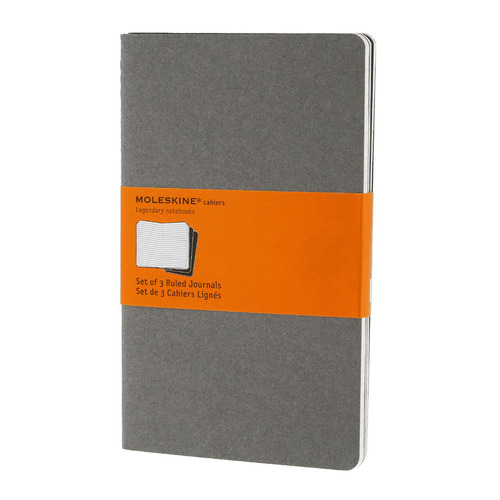 Блокнот Moleskine CAHIER JOURNAL LARGE 130х210мм обложка картон 80стр. линейка серый (3шт) 6 шт./кор.
Блокнот Moleskine CAHIER JOURNAL LARGE 130х210мм обложка картон 80стр. линейка серый (3шт) 6 шт./кор.