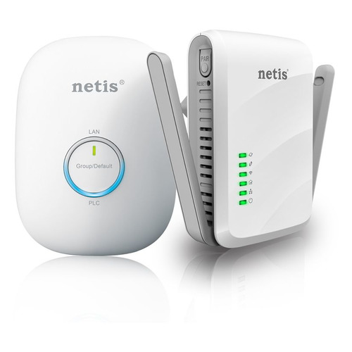 Адаптер Netis PL7622 KIT AV600 Powerline 2.4GHz 802.11b/g/n