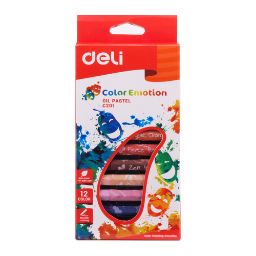 Упаковка пастели масляной Deli Color Emotion EC20100 EC20100, шестигранные, 12 цветов 20 шт./кор., EC20100
Упаковка пастели масляной Deli Color Emotion EC20100 EC20100, шестигранные, 12 цветов 20 шт./кор., EC20100