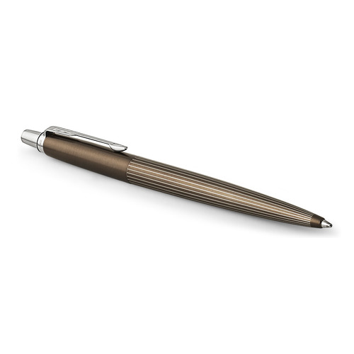 Ручка шариковая Parker Jotter Premium K176 (1953201) Carlisle Brown Pinstripe CT M синие чернила
Ручка шариковая Parker Jotter Premium K176 (1953201) Carlisle Brown Pinstripe CT M синие чернила