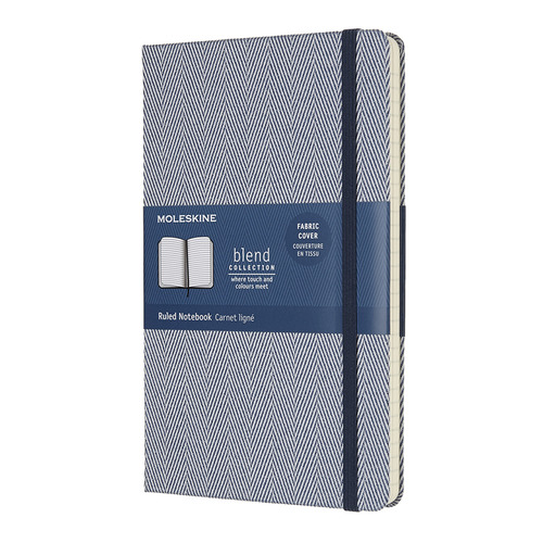 Блокнот Moleskine LE BLEND Large 130х210мм обложка текстиль 240стр. линейка голубой
Блокнот Moleskine LE BLEND Large 130х210мм обложка текстиль 240стр. линейка голубой