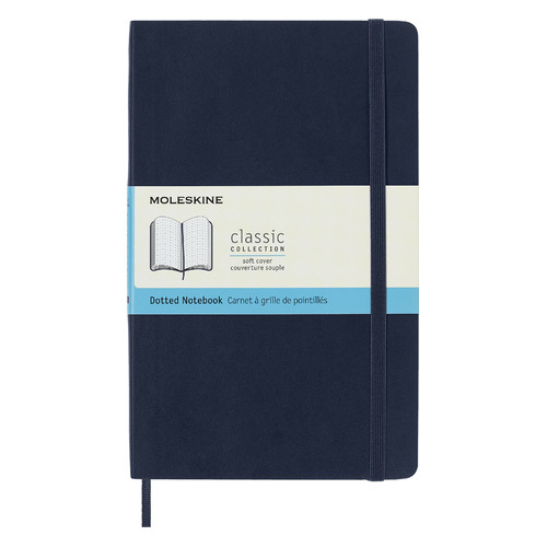 Блокнот Moleskine CLASSIC SOFT Large 130х210мм 192стр. пунктир мягкая обложка синий сапфир 8 шт./кор.
Блокнот Moleskine CLASSIC SOFT Large 130х210мм 192стр. пунктир мягкая обложка синий сапфир 8 шт./кор.