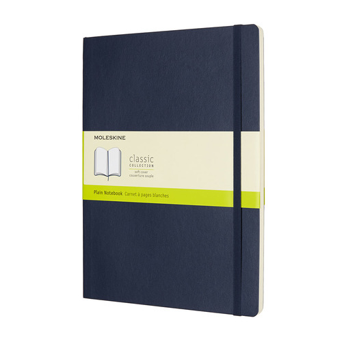 Блокнот Moleskine CLASSIC SOFT XLarge 190х250мм 192стр. нелинованный мягкая обложка синий сапфир 6 шт./кор.
Блокнот Moleskine CLASSIC SOFT XLarge 190х250мм 192стр. нелинованный мягкая обложка синий сапфир 6 шт./кор.