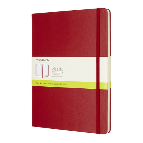 Блокнот Moleskine CLASSIC XLarge 190х250мм 192стр. нелинованный твердая обложка красный 6 шт./кор. Блокнот Moleskine CLASSIC XLarge 190х250мм 192стр. нелинованный твердая обложка красный 6 шт./кор.