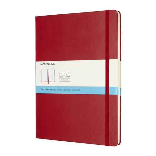 Блокнот Moleskine CLASSIC XLarge 190х250мм 192стр. пунктир твердая обложка красный 6 шт./кор. Блокнот Moleskine CLASSIC XLarge 190х250мм 192стр. пунктир твердая обложка красный 6 шт./кор.