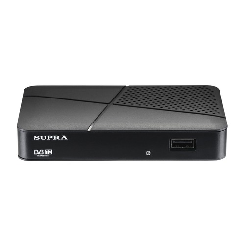 все цены на Ресивер DVB-T2 SUPRA SDT-75, черный онлайн