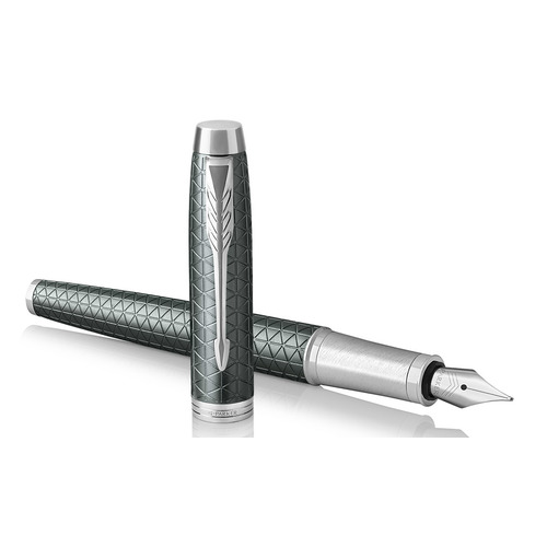 Ручка перьевая Parker IM Premium F323 (1931640) Green CT F сталь нержавеющая подар.кор.
Ручка перьевая Parker IM Premium F323 (1931640) Green CT F сталь нержавеющая подар.кор.