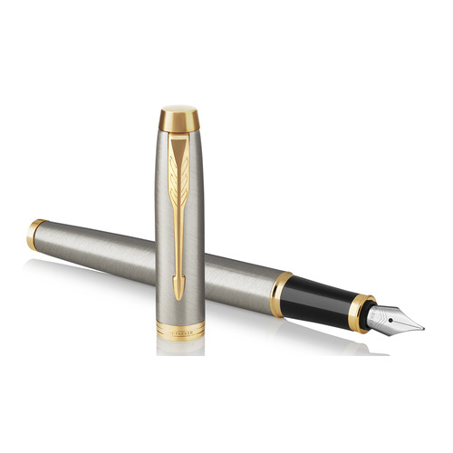 Ручка перьев. Parker IM Core F321 (1931649) Brushed Metal GT F сталь нержавеющая подар.кор., F321
Ручка перьев. Parker IM Core F321 (1931649) Brushed Metal GT F сталь нержавеющая подар.кор., F321